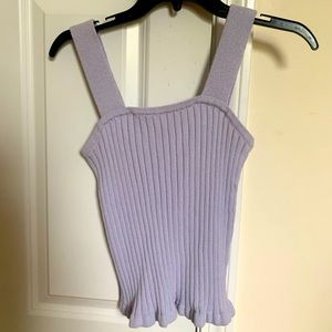 Madewell Lavender Sweater Tank